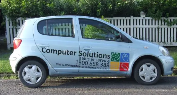 Computer cut signs